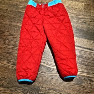 Patagonia reversible children's snow pants